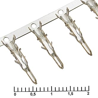 Разъем питания низковольтный MF-M pitch 4.2mm контакты