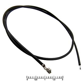 Разъем питания низковольтный HB 2,00 mm AWG26 0,3m black