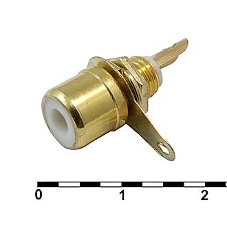 Разъём 7-0234W GOLD / RS-115G