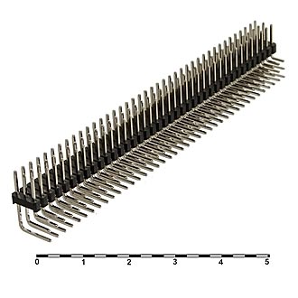 Разъём PLT-120R pitch 2,54 mm