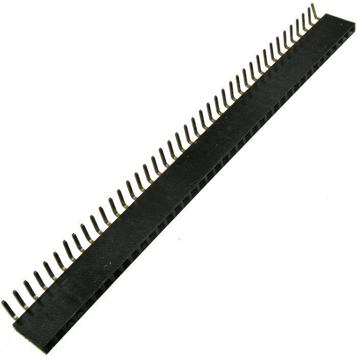 Разъём PBS-1x40R (PBS-40R)шаг 2.54 мм