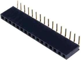 Разъём PBS-1x16R (PBS-16R)шаг 2.54 мм