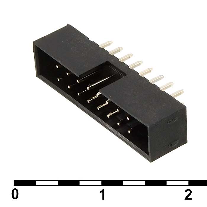 Разъём BH2-16(IDC2-16MS)pitch 2.00 mm