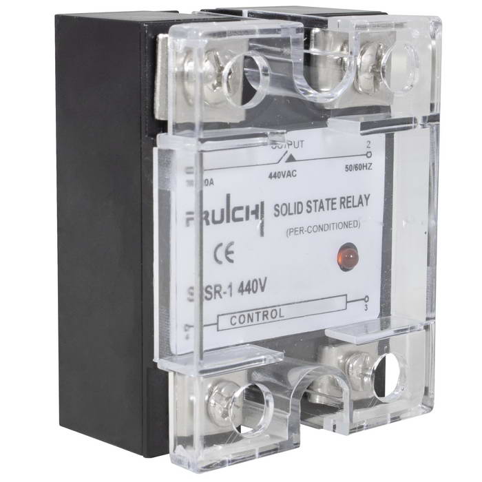 Реле твердотельное SSR-1 440V 100A (Z)D3 (3-32v)