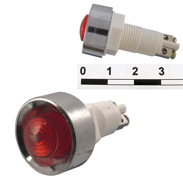 Светодиод в корпусе L-836-R 24VDC d 13