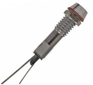 Светодиод в корпусе L-614-R 12v (6mm)