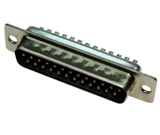 Разъём питания KLS1-213-25-F-M (DB-25M)
