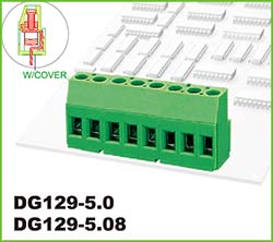 Клеммный блок DG129-5.08-2p