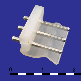 Разъём питания низковольтный MPW-03 pitch 5.08 mm