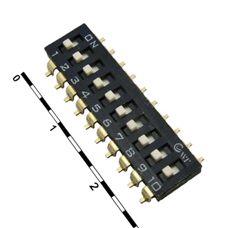 DIP переключатель SWD 4-10