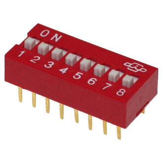 DIP переключатель DS-08 (SWD1-8)