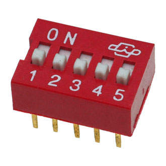 DIP переключатель DS-05 (SWD1-5)