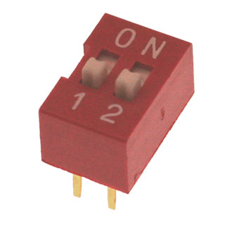 DIP переключатель DS-02 (SWD1-2)