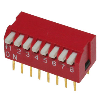 DIP переключатель DP-08 (SWD3-8)