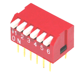 DIP переключатель DP-06 (SWD3-6)