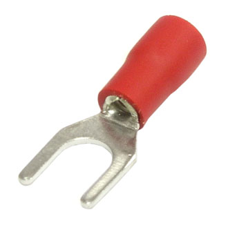 Клемма тип U изолированная SVS1.25-5 red