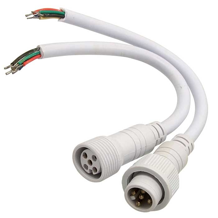 Герметичный разъем 5pin WP L=40 D=21.5mm 5*0.2mm2