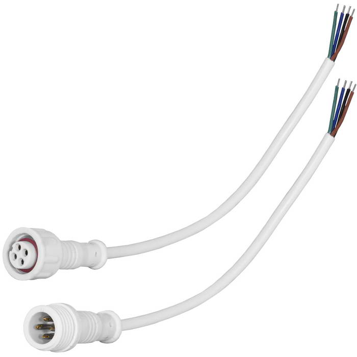 Герметичный разъем 4pin WP L=40 D=13mm 4*0.3mm2