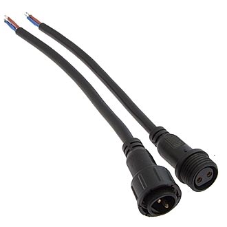 Герметичный разъем 2pin BP L=40 D=21.5mm 2*0,75mm2