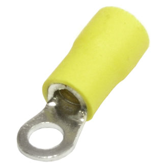 Клемма тип O изолированная RVS5.5-4 yellow