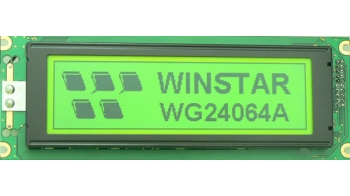 LCD module WG24064A-YGH-TZ
