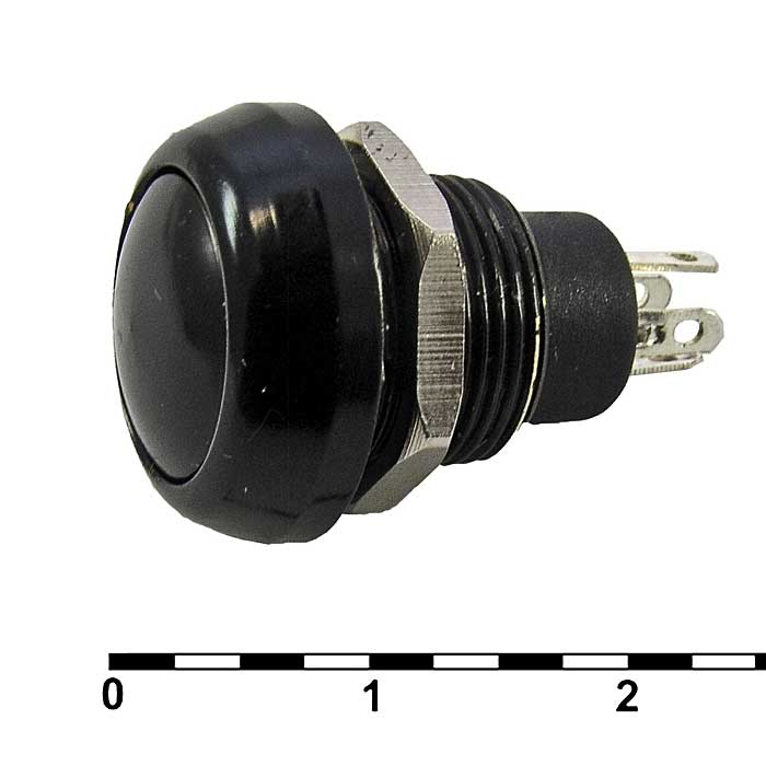 Кнопка антивандальная TD-986 BLACK COLOR