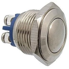 Кнопка антивандальная PBS-28B D-16 mm steel