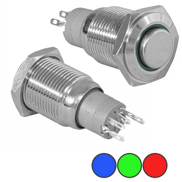 Кнопка антивандальная LAS2-GQH-11ZE/B on-on