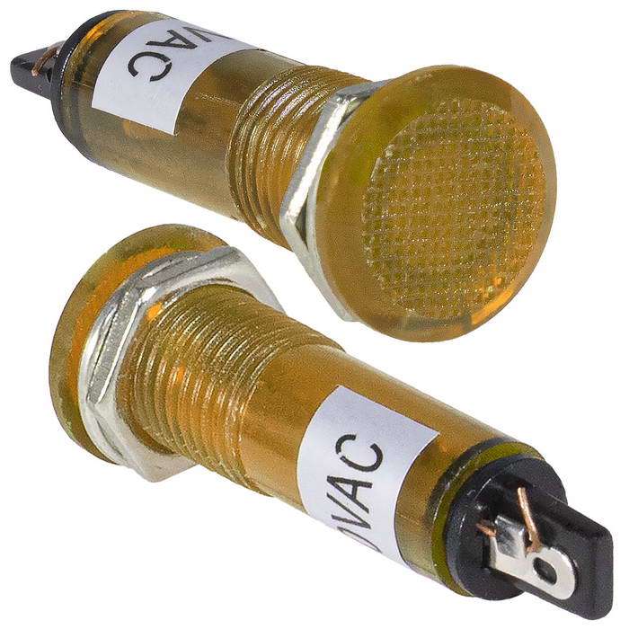 Лампочка неоновая в корпусе N-806-Y 220V