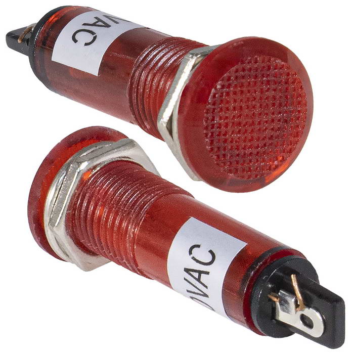 Лампочка неоновая в корпусе N-806-R 220V