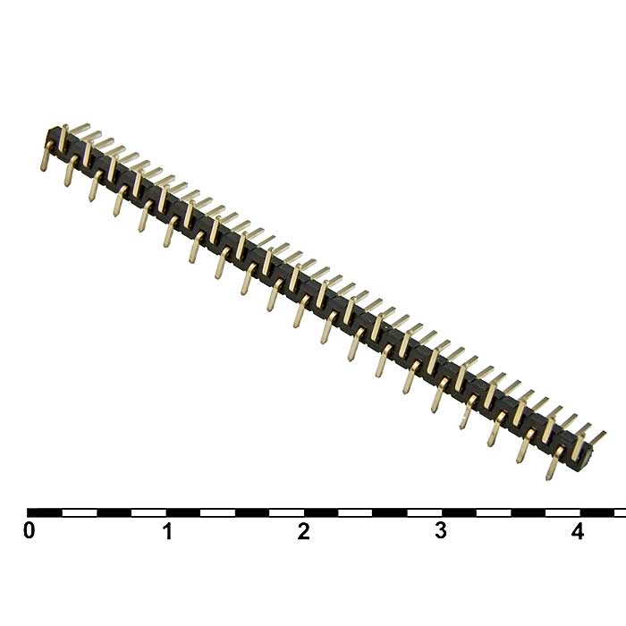 Разъём 1.27мм PLL1.27-1x40S H1=1.0