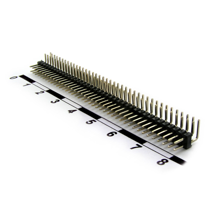 Разъём 2.00мм PLD2 2x40R pitch 2.00 mm