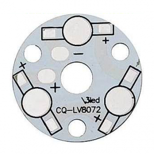 Плата для мощного светодиода 3x1W 1 color d32