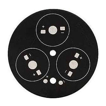 Плата для мощного светодиода 3x1W 1 color d60
