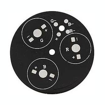 Плата для мощного светодиода 3x1W RGB d60