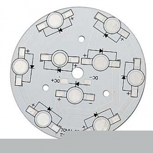 Плата для мощного светодиода 9x1W 1 color d70
