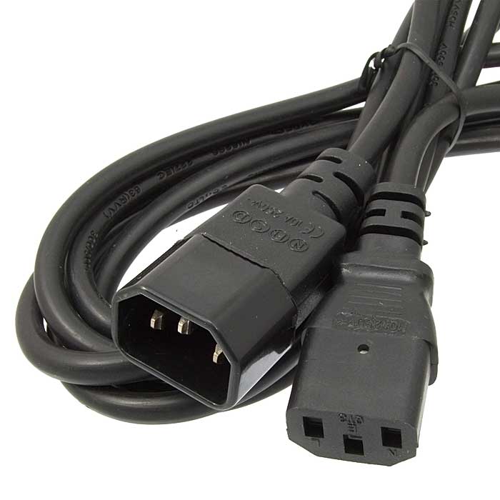 Шнур сетевой SCZ male-female 3m 3х0.75