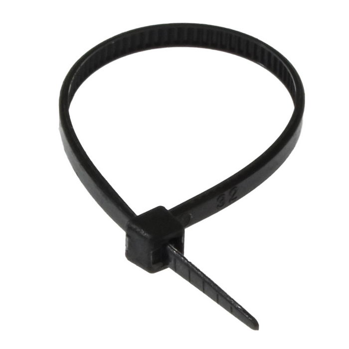 Кабельная стяжка 4.8X350 black (100шт)