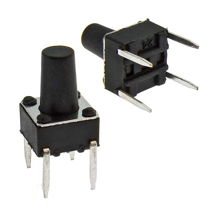 Тактовая кнопка KAN0612-0901B 6x6x9 mm