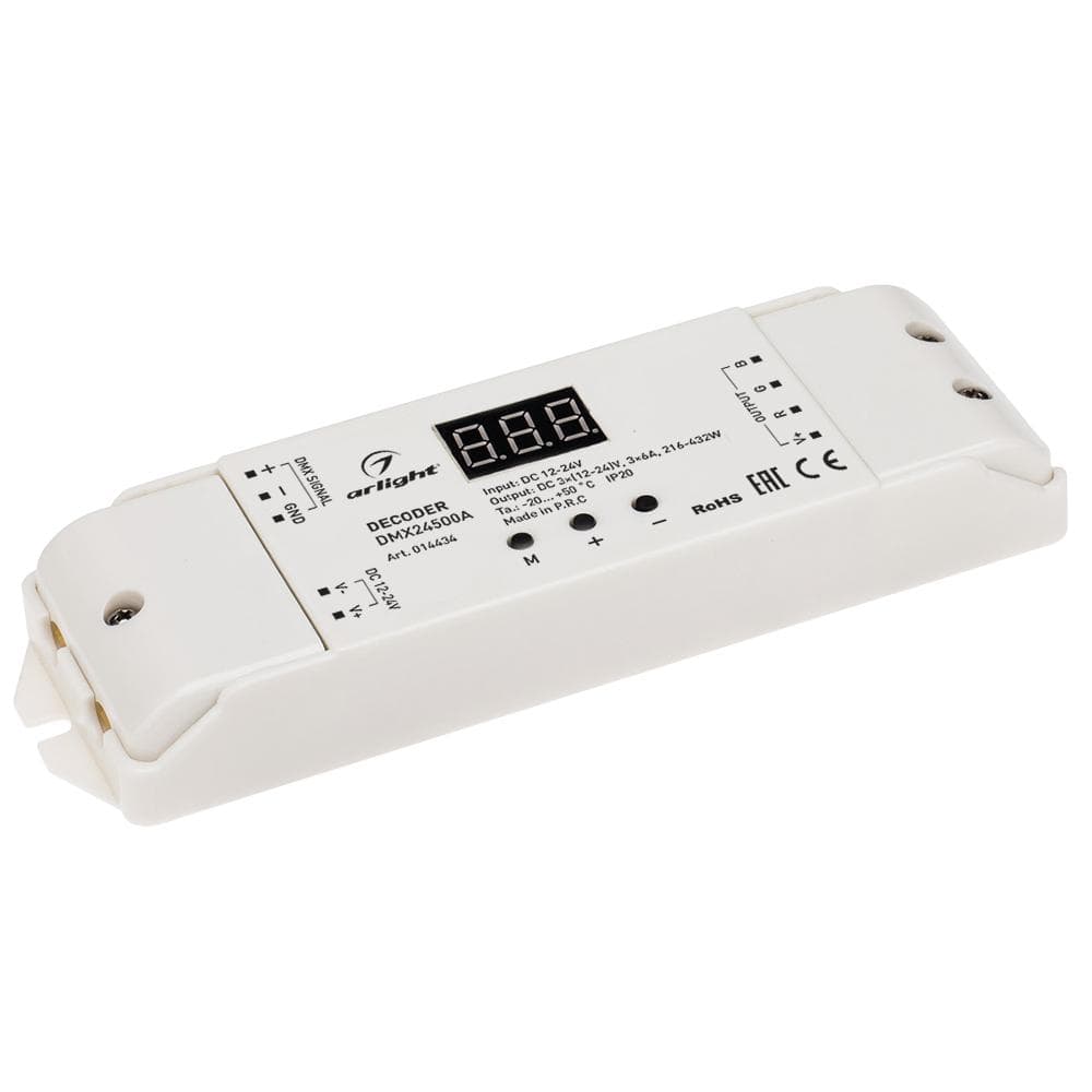 Декодер DMX24500A (12/24V, 216/432 W)