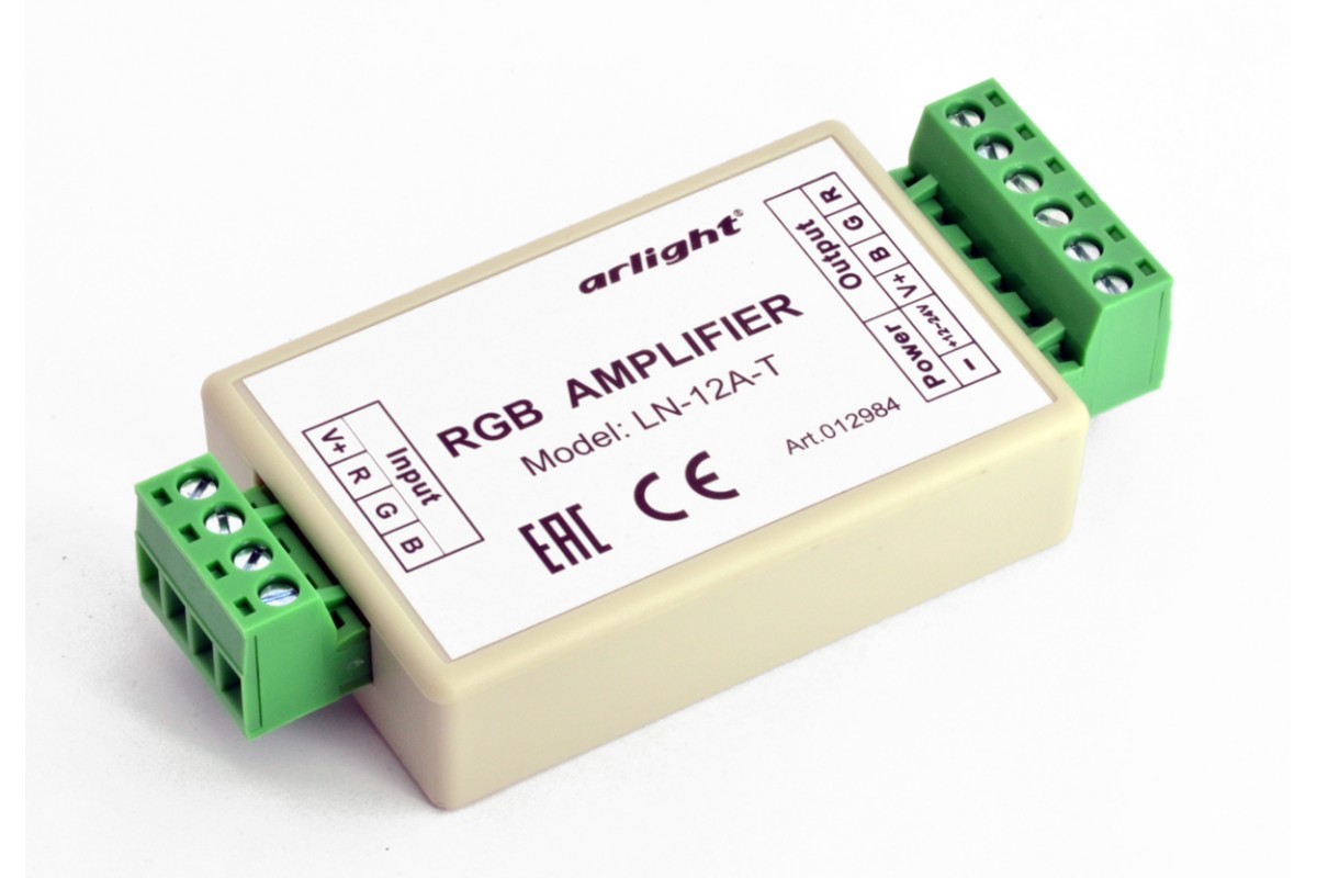 RGB-усилитель LN-12A-T (12/24V, 144/288W)