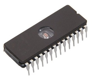 Микросхема M27C256B-12F1 dip-28