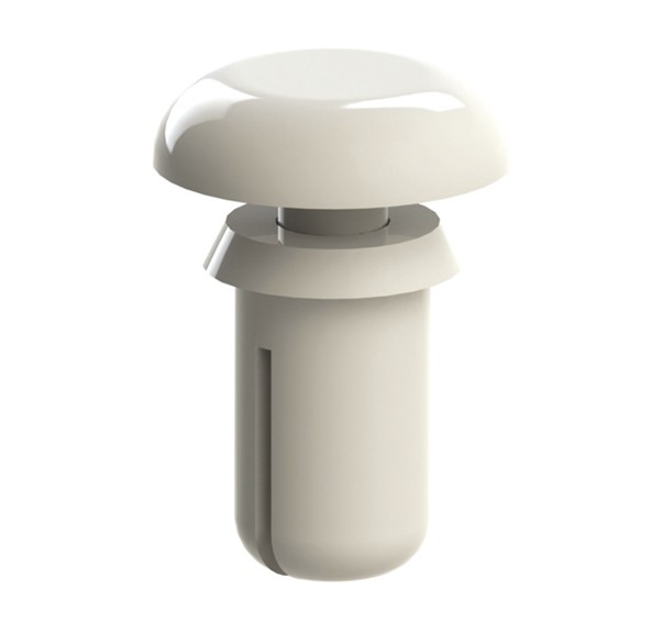 Фиксатор Plastic clips KLS8-0217 CSR3-4.5 white