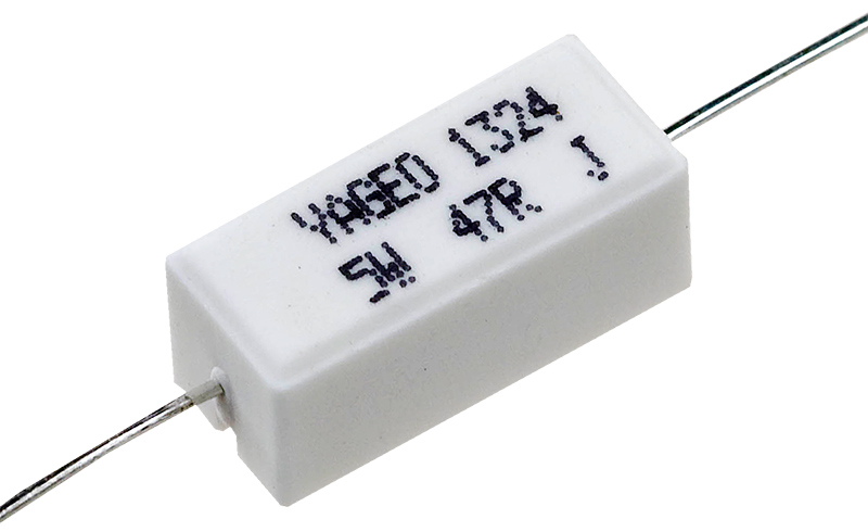 Резистор проволочный мощный (цементный) SQP 5W 20R 5%
