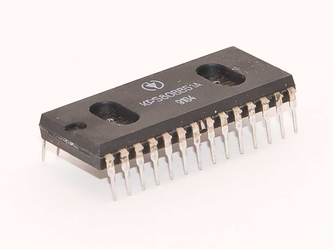 Микросхема КР580ВВ51А dip-28