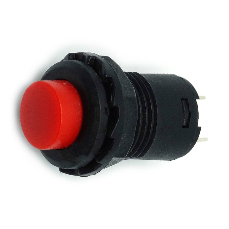 Кнопка DS-428 c красным колпачком