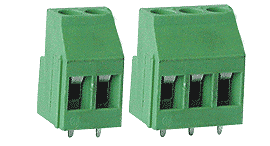 Клеммник KLS2-129-508-03P-4С (GREEN)