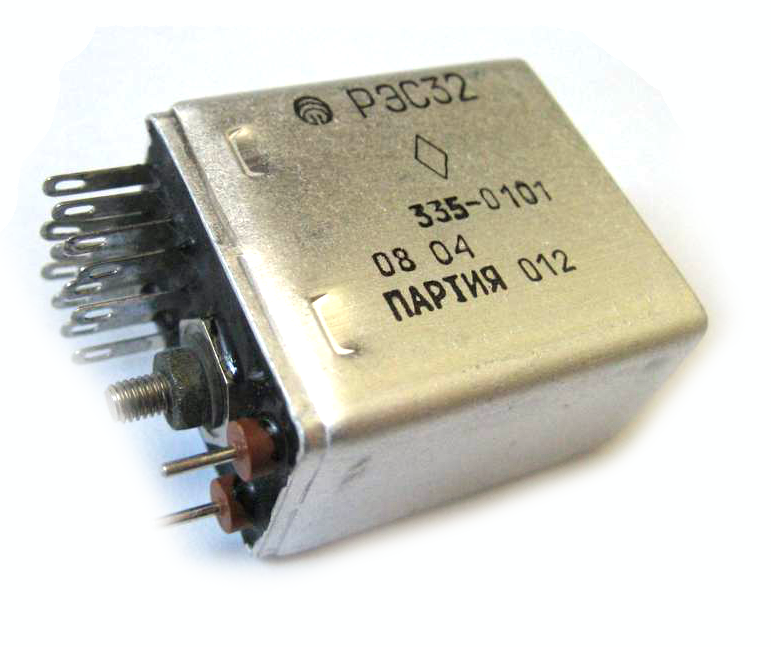 Реле РЭС32 - 02.02