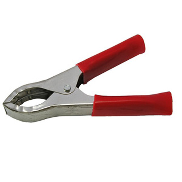 Зажим "крокодил" 8-0039 red
