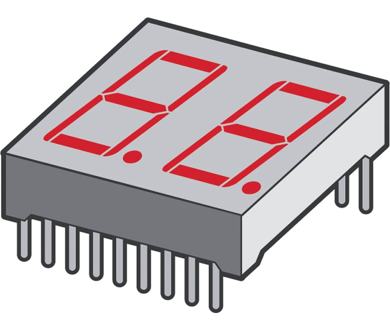 Светодиодный индикатор LTD5250R
